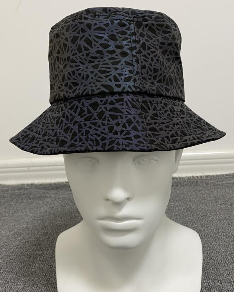 Chapeau seau arc-en-ciel réfléchissant coloré - chapeau mode - Chapeau seau arc-en-ciel réfléchissant pour un style unique