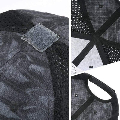 Chapeau Tactique à Motif Crâne -  taille ajustable - Chapeau Tactique à Motif Crâne pour Aventures Outdoor