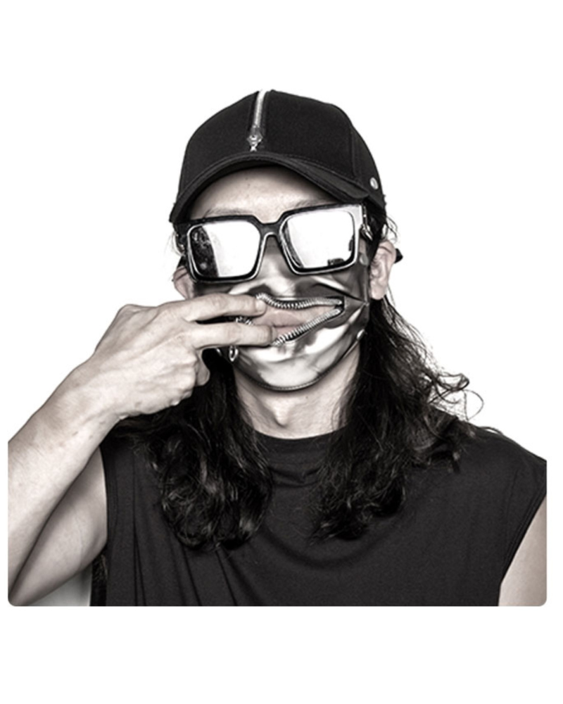 Chapeau Urbain Tendance avec Fermeture Éclair -  casquette - Chapeau Urbain avec Fermeture Éclair pour un Style Unique