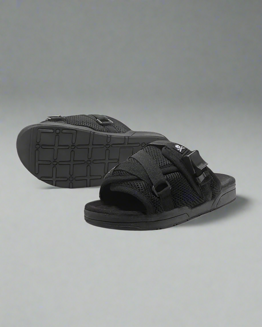 Chaussons Lounge Techwear Tranquilles - chaussons - Chaussons Techwear Lounge en Tissu Maille Confortable