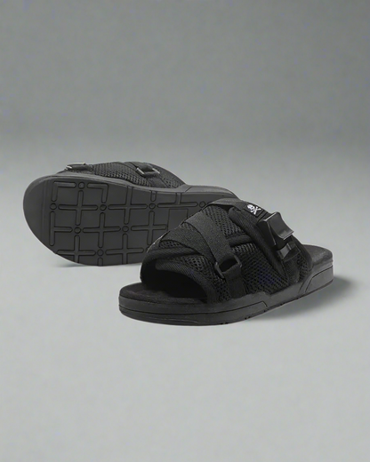 Chaussons Lounge Techwear Tranquilles - chaussons - Chaussons Techwear Lounge en Tissu Maille Confortable