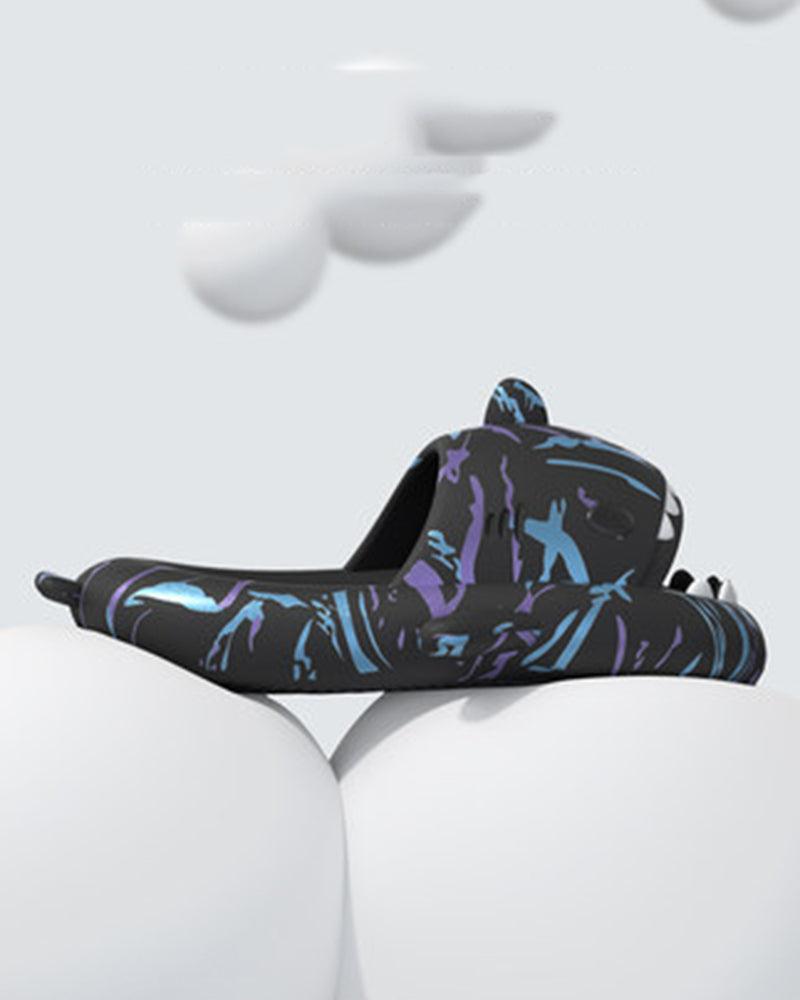 Chaussures Futuristes Inspirées par les Requins -  chaussures pour le streetwear - Chaussons Confortables Inspirés par les Requins