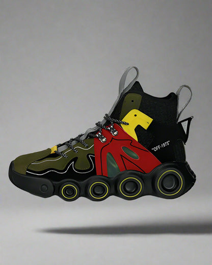 Chaussures Réfléchissantes de Nouvelle Génération -  bleu - Chaussures Réfléchissantes Techwear Confortables et Durables
