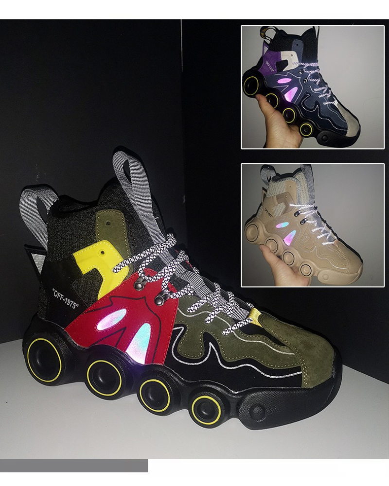 Chaussures Réfléchissantes de Nouvelle Génération -  chaussures de plein air - Chaussures Réfléchissantes Techwear Confortables et Durables