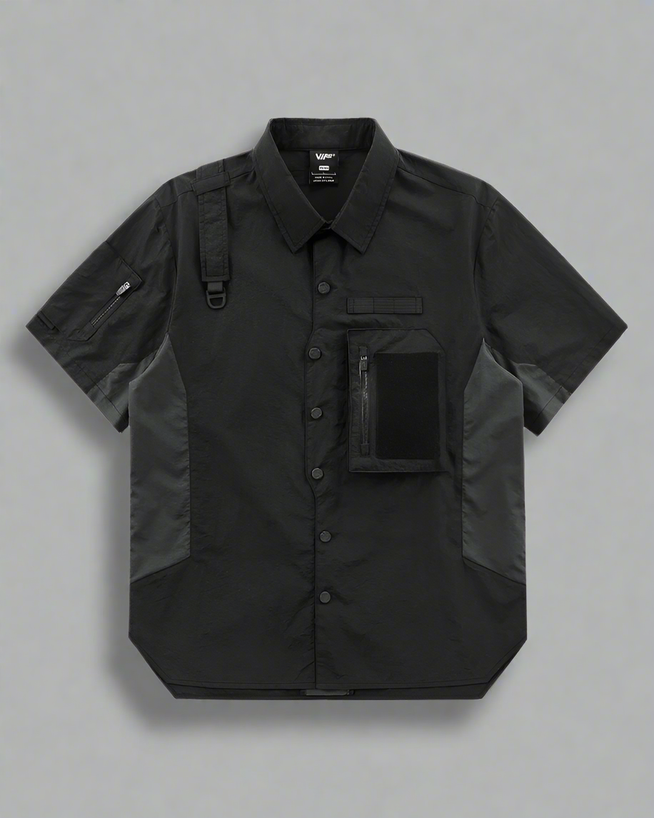 Chemise Cargo Tech Tout-en-Un - chemise cargo - Chemise Cargo Tech Tout-en-Un pour un Style Urbain