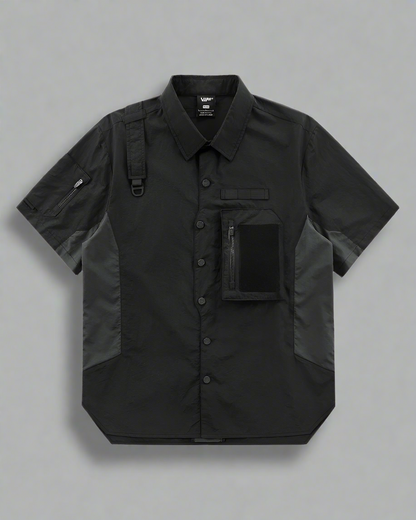 Chemise Cargo Tech Tout-en-Un - chemise cargo - Chemise Cargo Tech Tout-en-Un pour un Style Urbain