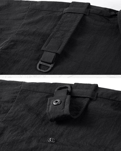 Chemise Cargo Tech Tout-en-Un -  style urbain - Chemise Cargo Tech Tout-en-Un pour un Style Urbain