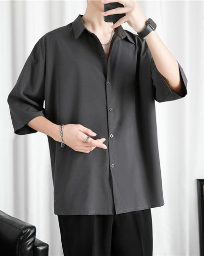 Chemise Confort d'Été Aéré -  vêtements légers - Chemise d'Été Aérée : Confort et Légèreté