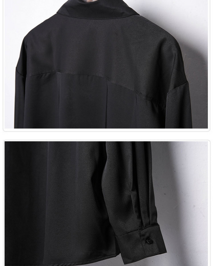 Chemise Haut Cargo Adaptable avec Couture en Ruban - chemise cargo - Chemise Cargo Adaptable avec Couture en Ruban