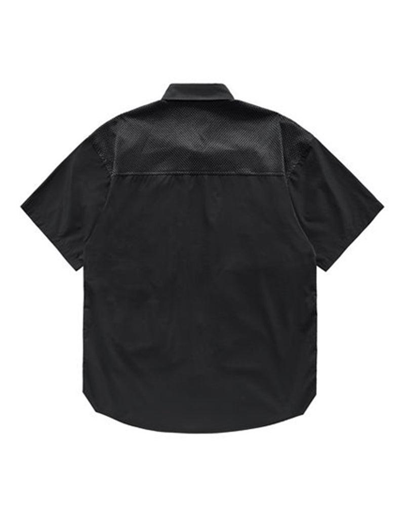 Chemise Haut Superposé Noir Chic - vêtements urbains - Chemise Haut Superposé Noir Chic pour un Style Unique