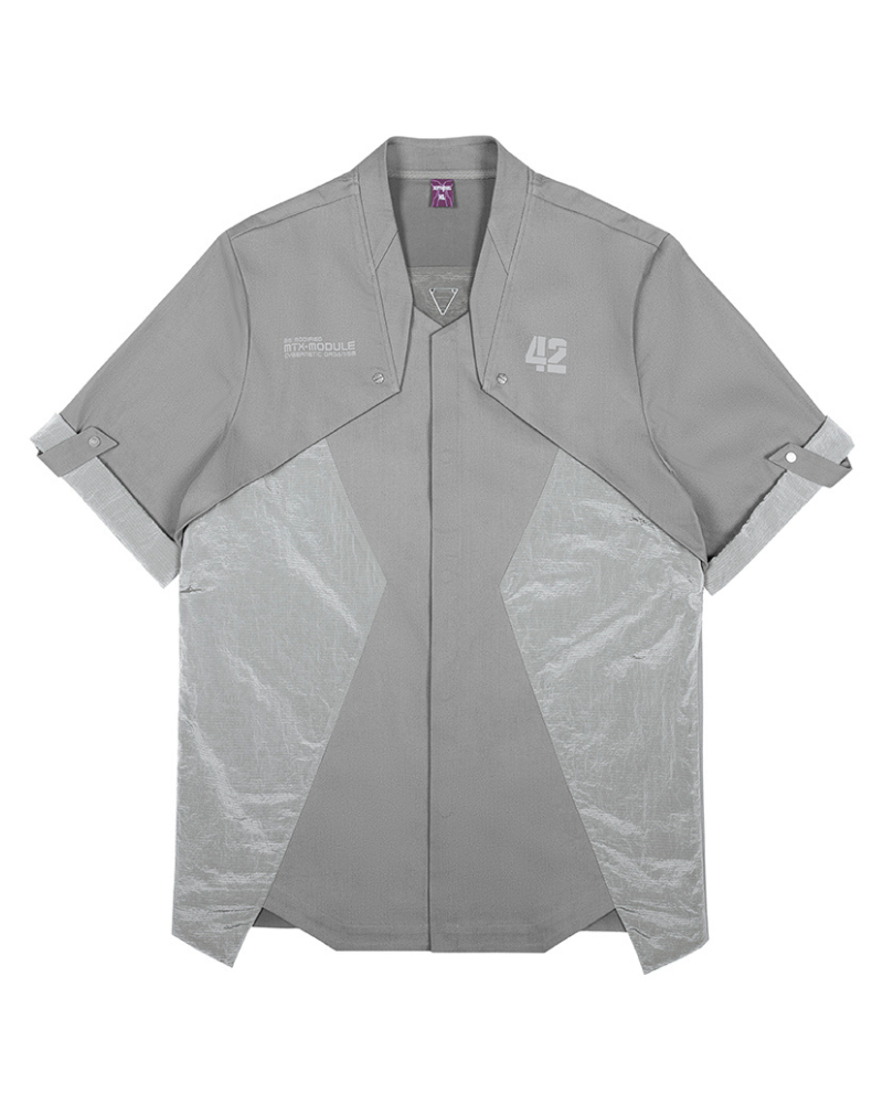 Chemise à Manches Courtes Tactique de Nouvelle Génération -  vêtements techwear - Chemise Tactique à Manches Courtes au Style Japonais