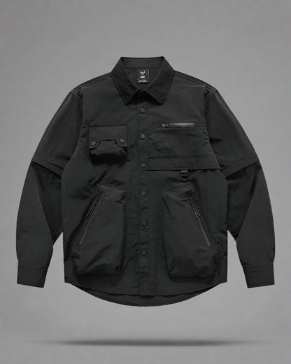 Chemise à Manches Détachables Polyvalente - chemise - Chemise à Manches Détachables pour un Style Polyvalent