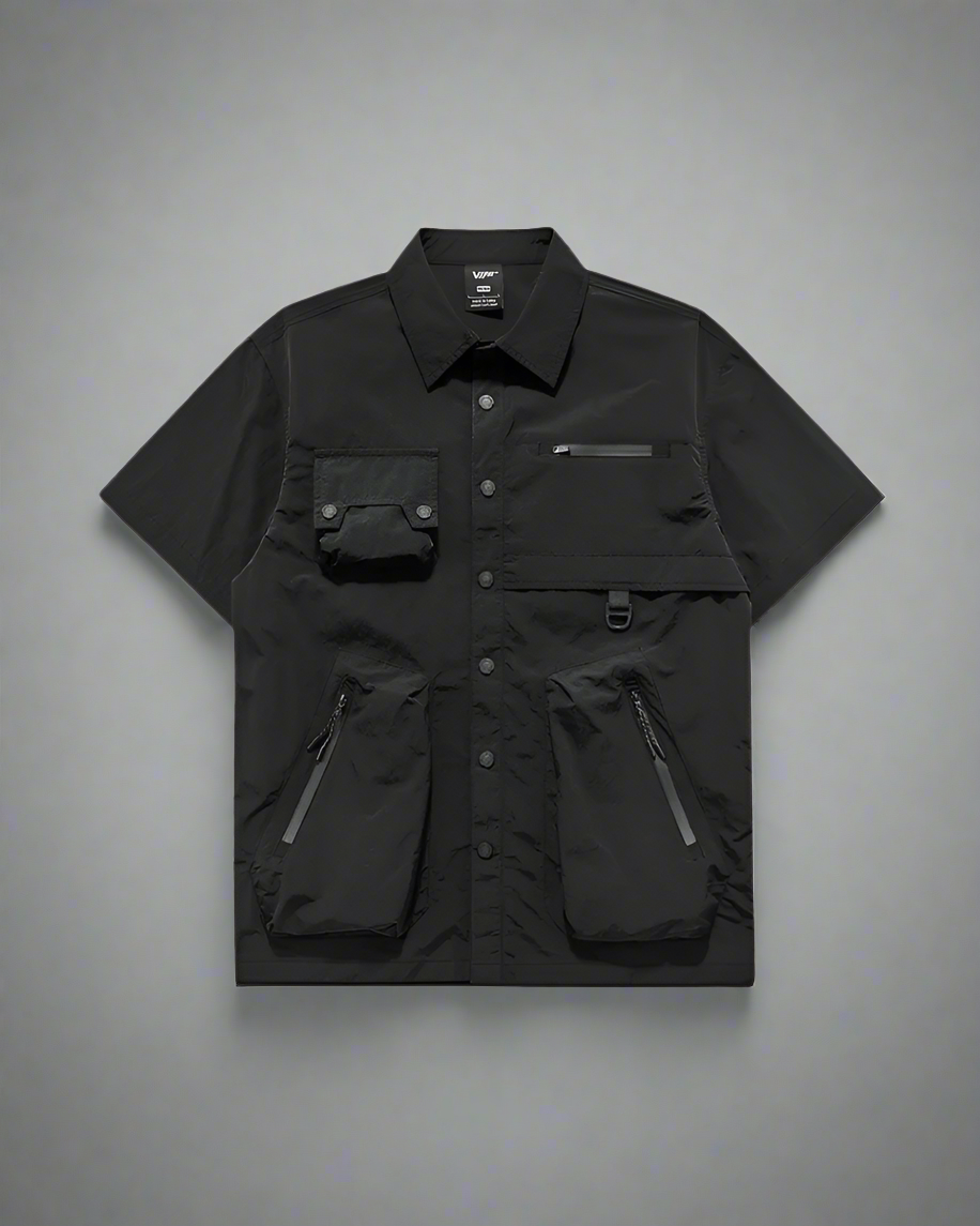 Chemise à Manches Détachables Polyvalente -  esthétique futuriste - Chemise à Manches Détachables pour un Style Polyvalent