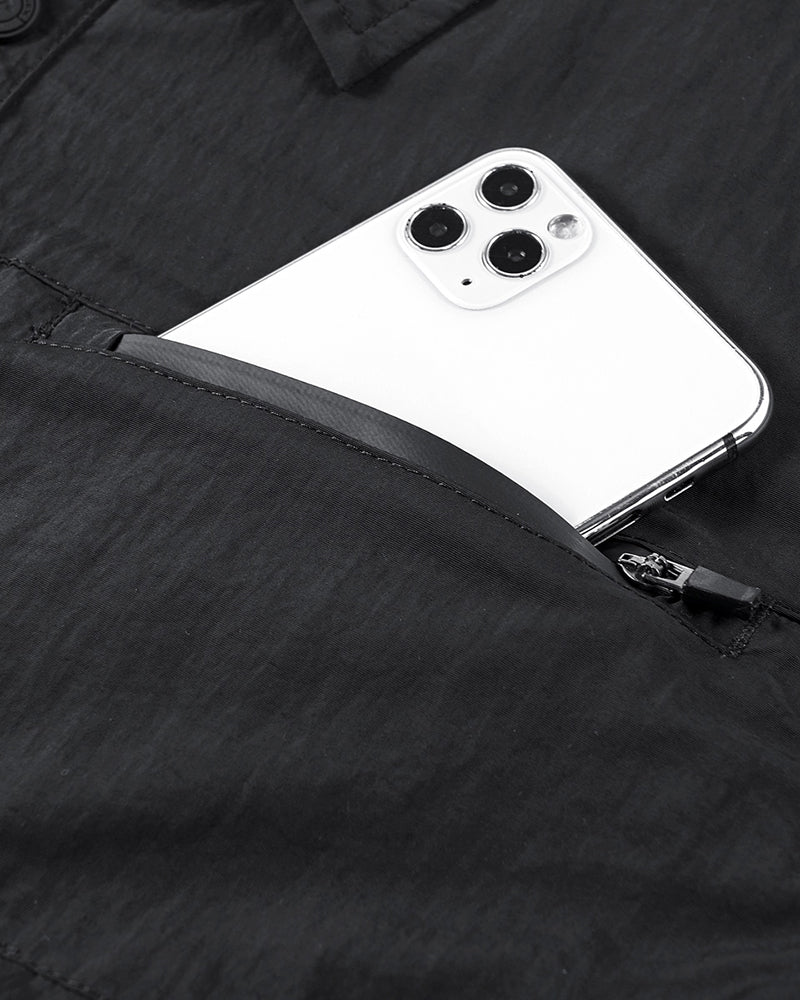 Chemise à Manches Détachables Polyvalente -  techwear - Chemise à Manches Détachables pour un Style Polyvalent