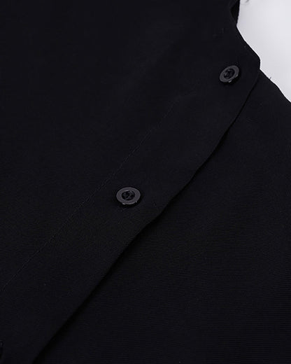 Chemise Relaxed Inspirée par la Technologie Élégante - chemise techwear - Chemise Streetwear Femme Confortable et Élégante