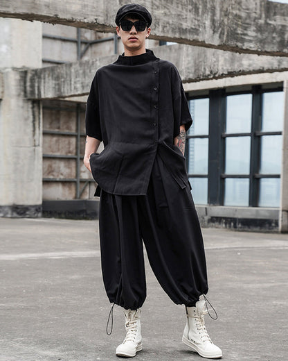Chemise Relaxed Inspirée par la Technologie Élégante -  style de rue - Chemise Streetwear Femme Confortable et Élégante
