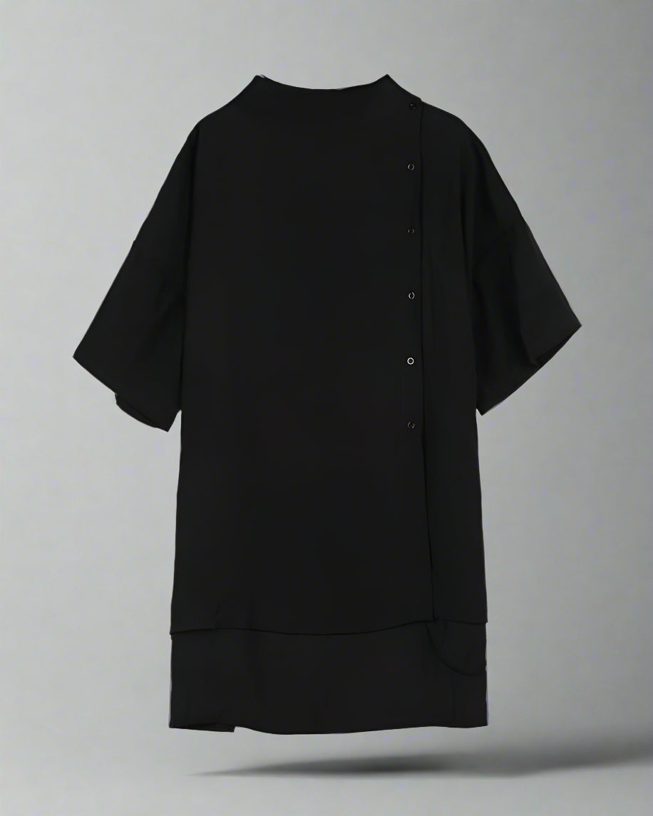 Chemise Relaxed Inspirée par la Technologie Élégante -  vêtements confortables - Chemise Streetwear Femme Confortable et Élégante