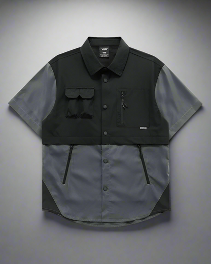 Chemise Utilitaire en Coloris Vifs - chemise - Chemise Utilitaire Coloris Vifs pour un Style Unique