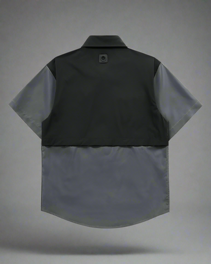 Chemise Utilitaire en Coloris Vifs - chemise techwear fonctionnelle - Chemise Utilitaire Coloris Vifs pour un Style Unique