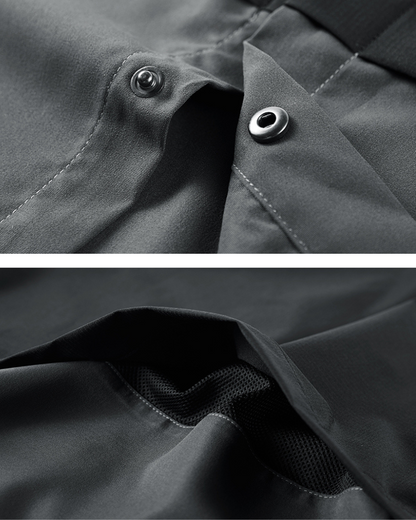 Chemise Utilitaire en Coloris Vifs -  gris - Chemise Utilitaire Coloris Vifs pour un Style Unique