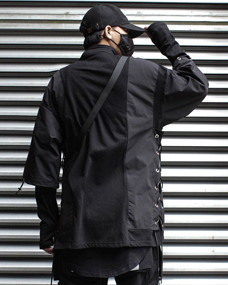 Chemise Zip-Tech Polyvalent -  col zippé - Chemise Zip-Tech Polyvalente pour l'exploration urbaine