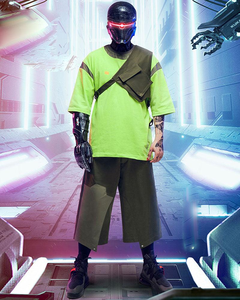 Pantalons de Style Ninja Futuriste
