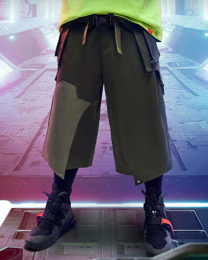 Pantalons de Style Ninja Futuriste