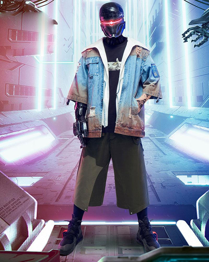 Pantalons de Style Ninja Futuriste