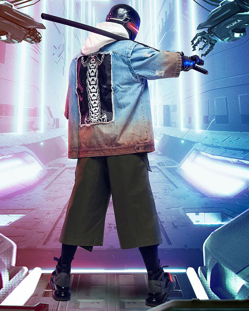 Pantalons de Style Ninja Futuriste
