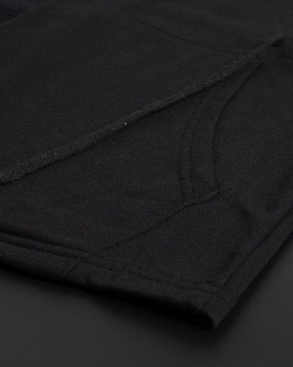 Cloak à Capuche Mystic Shadow -  cyberpunk - Cloak à Capuche Noir Techwear pour un Style Unique