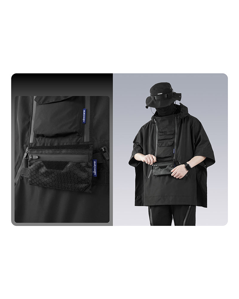 Cloak Ninja Imperméable Rebel - veste techwear - Veste Techwear Imperméable Cloak Ninja pour tous les temps