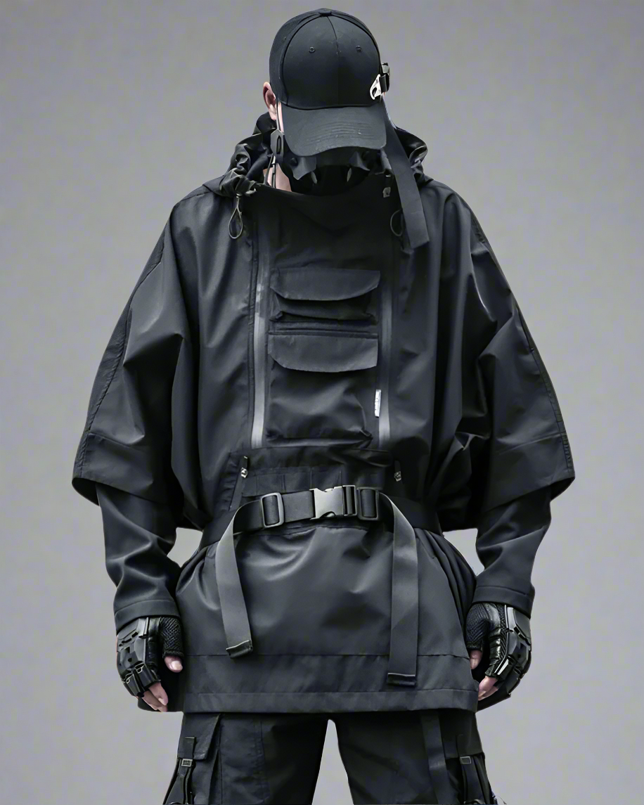Cloak Ninja Imperméable Rebel - veste imperméable - Veste Techwear Imperméable Cloak Ninja pour tous les temps