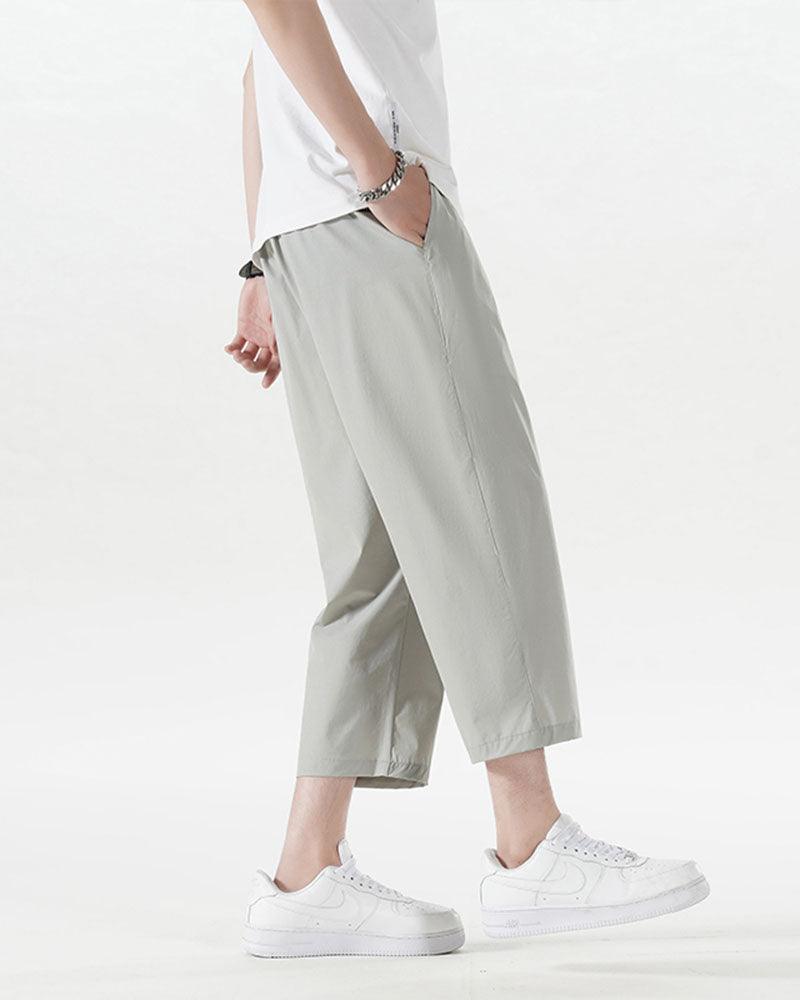 Pantalon long en soie douce