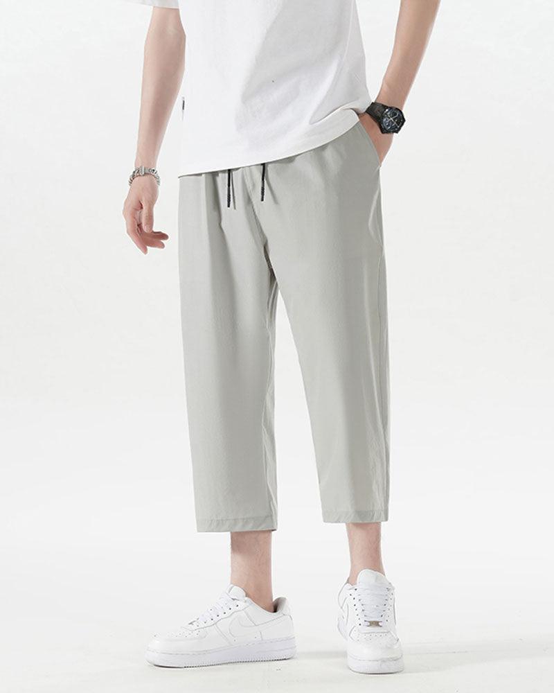 Pantalon long en soie douce