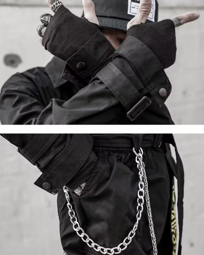 Combinaison Techwear d'Explorateur -  durable - Combinaison Techwear d'Explorateur pour Aventures Urbaines