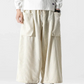 Pantalons Cargo en Velours Côtelé Chic