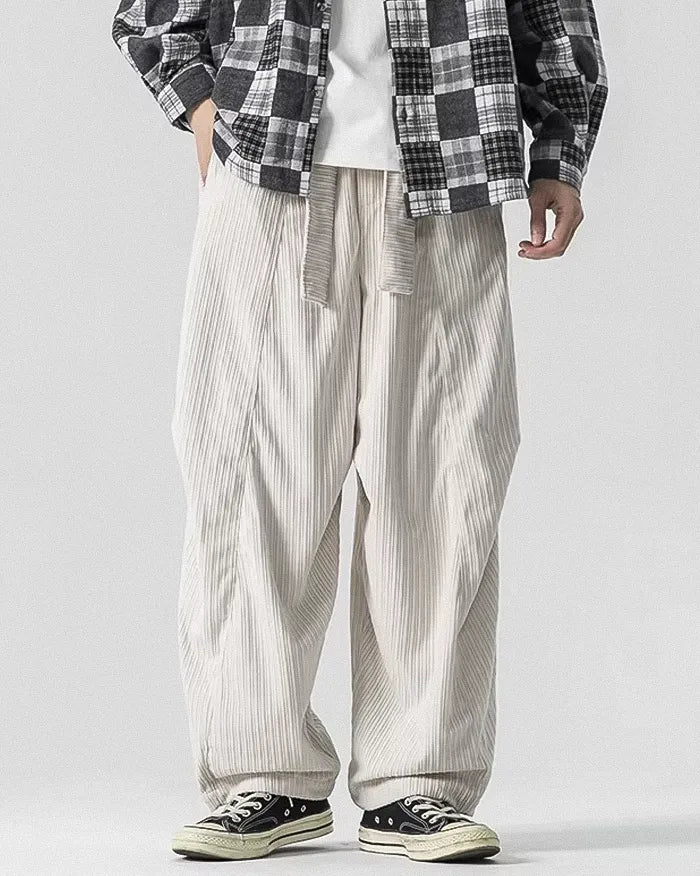 Pantalons en Velours Côtelé Chic pour Tous