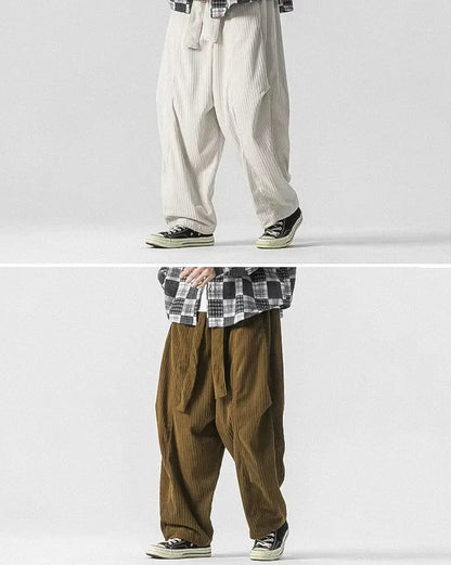 Pantalons en Velours Côtelé Chic pour Tous