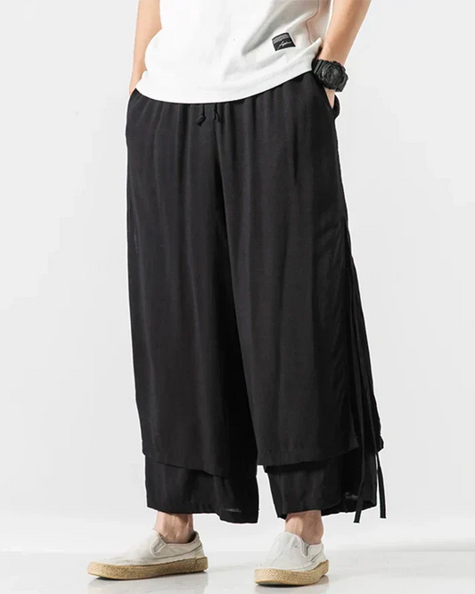 Pantalons Hakama en Coton Classiques