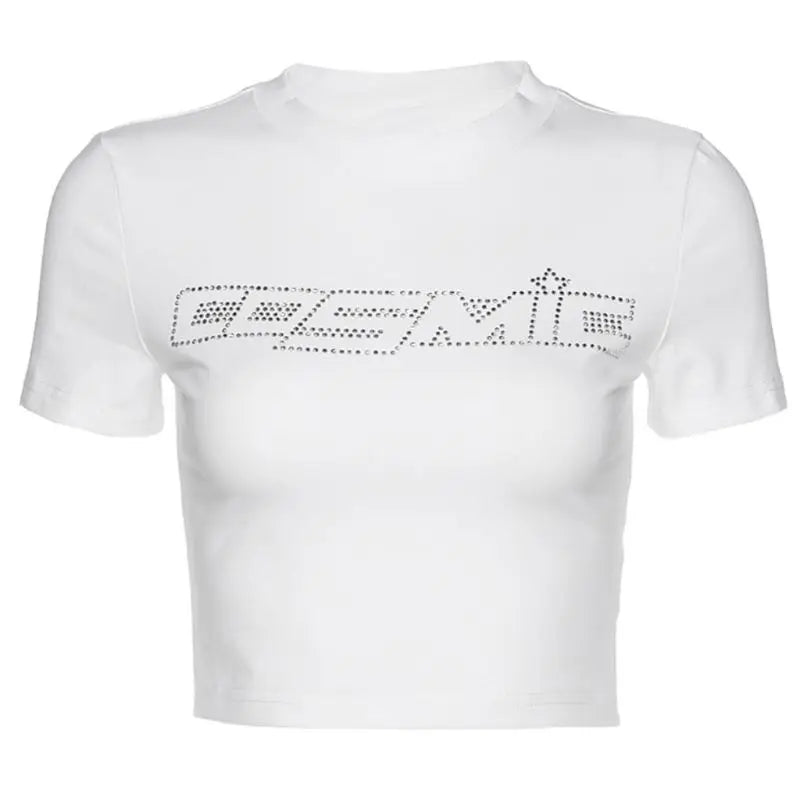 Crop Top Cosmique -  décalé - Crop Top Cosmique pour un Style Élégant et Décontracté