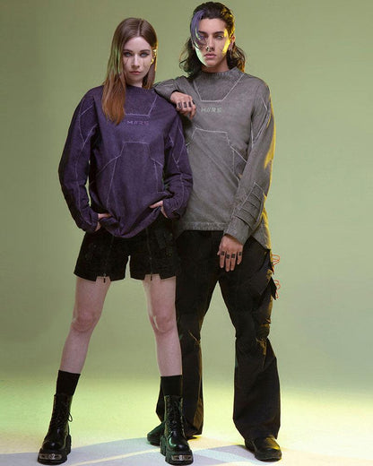 Hoodie 3D Néon Dynamique