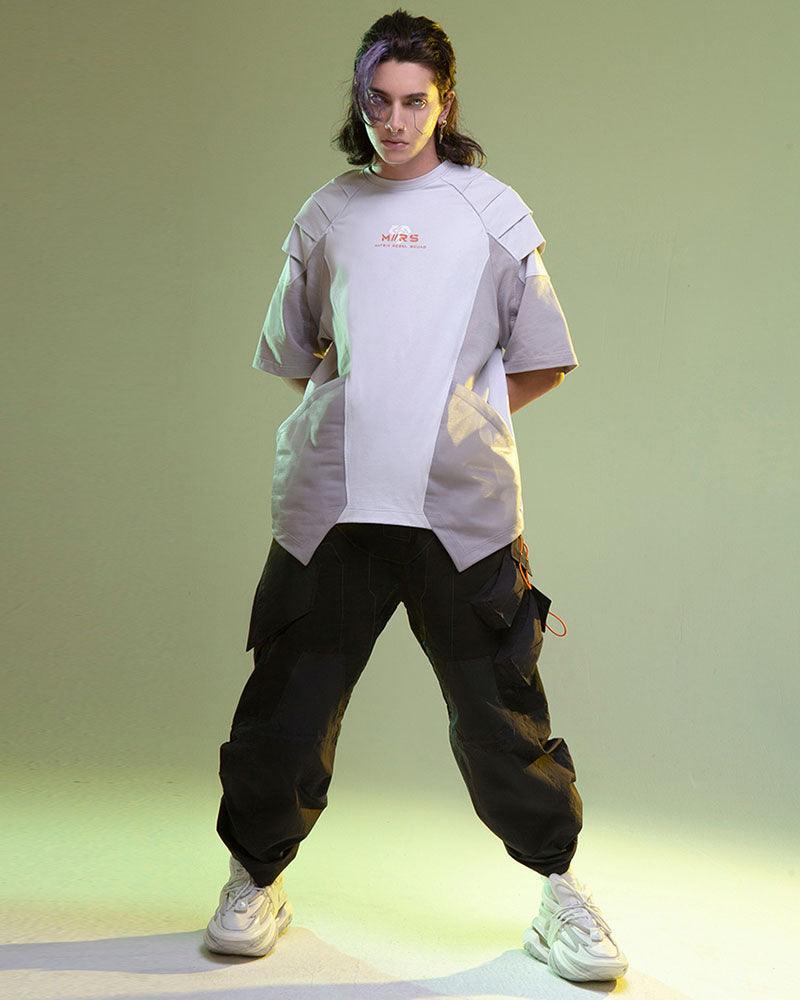 T-Shirt Graphique Mech Futuriste