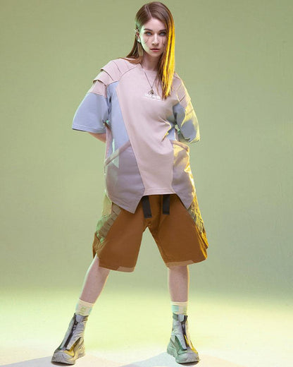 T-Shirt Graphique Mech Futuriste