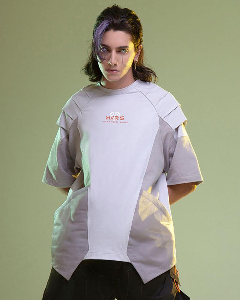 T-Shirt Graphique Mech Futuriste