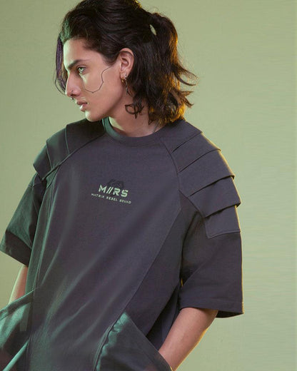 T-Shirt Graphique Mech Futuriste