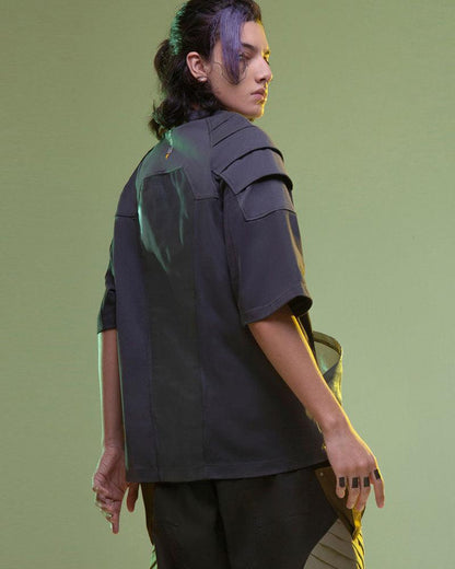 T-Shirt Graphique Mech Futuriste