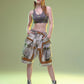 Shorts Cargo en Jean Futuristes