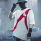 T-shirt Cœur Mécanique Futuriste
