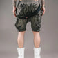 Shorts de style cyberpunk futuriste