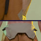 Shorts Cargo en Denim Lavé Futuristes